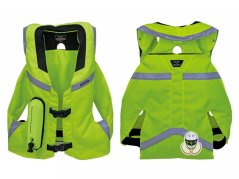 Airbagová motocyklová vesta MLV 2 Hit-Air reflexní žlutá