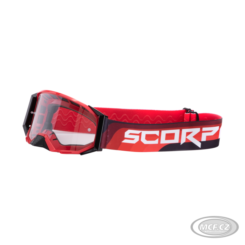 Brýle SCORPION E24 červeno/černé