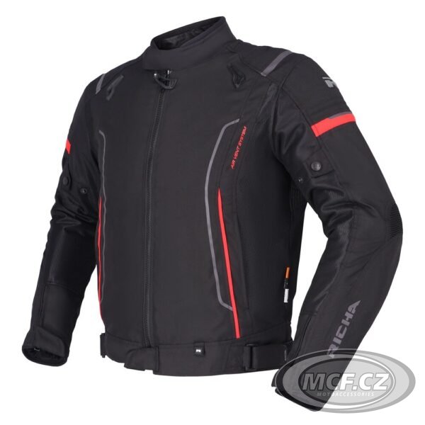 Moto bunda RICHA AIRSTREAM 3 černo/červená