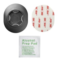 Adhezivní základna Interphone SMQUIKLOXPAD pro držáky QUIKLOX, černá