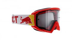 Motokrosové brýle RED BULL SPECT MX WHIP červené s čirým sklem 008