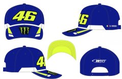 Kšiltovka VR46 WRT modrá 497116