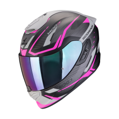 Motorcycle helmet SCORPION EXO-1400 EVO II AIR ACCORD matt black/pink
