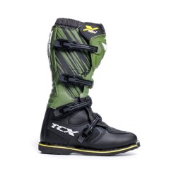 Moto boots TCX X-BLAST black/green/yellow
