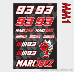Samolepky MARC MARQUEZ MM1