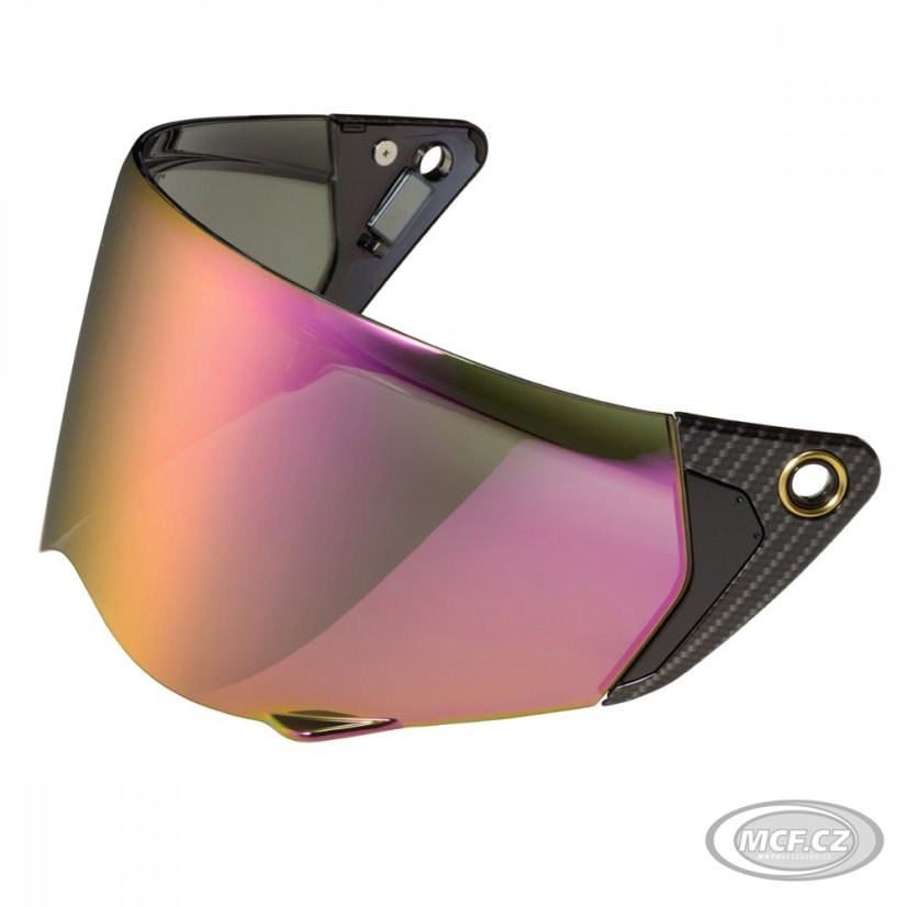 Plexi SCORPION EXO-HX1 zrcadlové fialové KDF-19