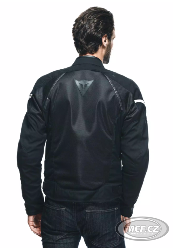 Moto bunda DAINESE AIR FRAME 3 TEX černo/bílá