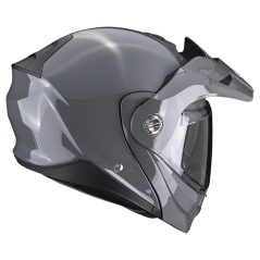 Motorcycle helmet SCORPION ADX-2 solid cement grey - WITHOUT PINLOCK