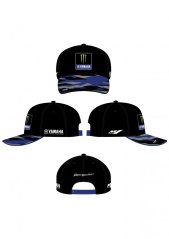 Kšiltovka VR46 YAMAHA TWR černá 465504