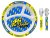 Dětský jídelní set VR46 VALEYELLOW 506303