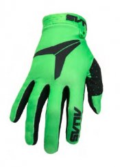 Dětské motokrosové rukavice ALAIS MX AKA neonově zelené 2831-091