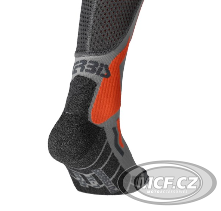 Nadkolenky ACERBIS X-LEG PRO VENTED šedo/oranžové 26704.150
