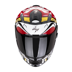 Motorcycle helmet SCORPION EXO-491 PIRATE red