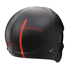 Moto přilba SCORPION EXO-COMBAT II LORD matná černo/červená