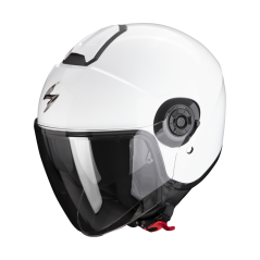 Motorcycle helmet SCORPION EXO-CITY II solid white