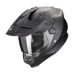 Motorcycle helmet SCORPION ADF-9000 solid pearl matt black
