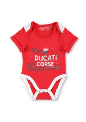 Dětské body DUCATI CORSE CARTOON červené 25 86002