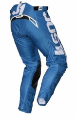 Moto kalhoty JUST1 J-FORCE TERRA modro/bílé