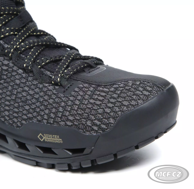 Moto boots TCX CLIMATREK SURROUND GORE-TEX LADY black/gold