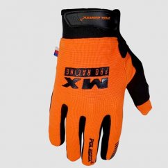 Moto rukavice POLEDNIK MX PRO EVO neonově oranžové
