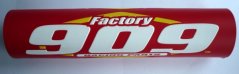 Chránič hrazdy na řídítka FACTORY 909 červený