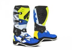 Moto boty FORMA PILOT neonově žluto/bílo/modré