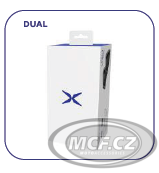 Intercom SCORPION EXO-COM LINK-1 dual tmavě stříbrný