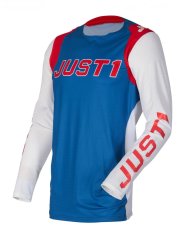 Dres JUST1 J-FLEX ADRENALINE červeno/modro/bílý