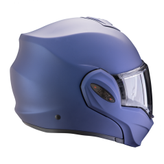 Motorcycle helmet SCORPION EXO-TECH EVO PRO solid matt metallic blue
