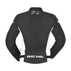 Dámská moto bunda RICHA GOTHAM 3 černo/bílo/růžová