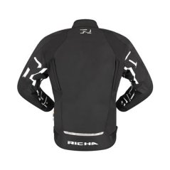Motorcycle jacket RICHA STRADALE TEX WP black/white