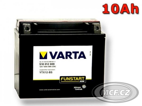 Moto baterie VARTA YTX12-BS 12V 10Ah