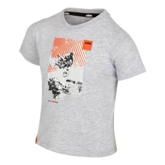Dětské triko KTM Kids Racing šedé 3PW2600152