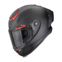 Moto přilba SCORPION EXO-RACE AIR FIM2 solid matná černo/červená