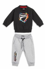 Dětské pyžamo DUCATI POP 5.0 černo/šedé 98771321