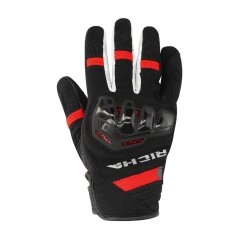 Moto rukavice RICHA STRADALE SUMMER červeno/bílo/černé