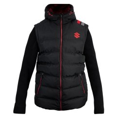 Bunda SUZUKI TEAM QUILTED BodyWarmer černá 990F0-BKBW4