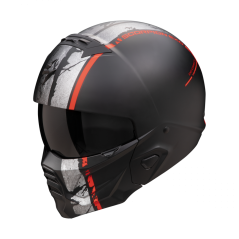 Moto přilba SCORPION EXO-COMBAT II LORD matná černo/červená