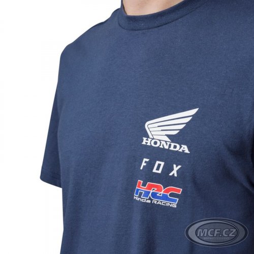 Triko FOX X HONDA cobaltově modré 30526-387