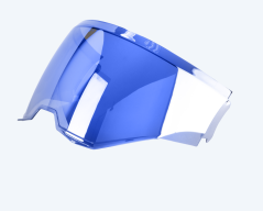 Plexi SCORPION EXO-TECH/CARBON zrcadlové modré KDF18-1