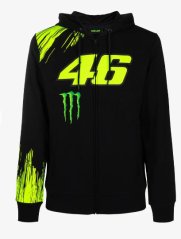 Mikina VR46 DUAL MONSTER černá 495204