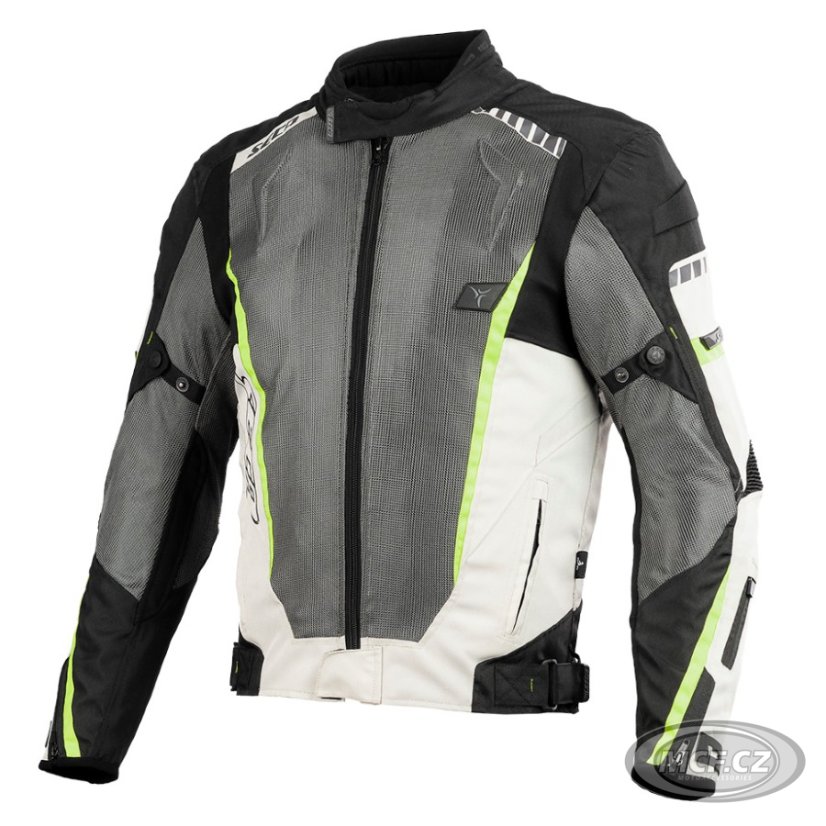 Moto bunda SECA AIRFLOW II šedá