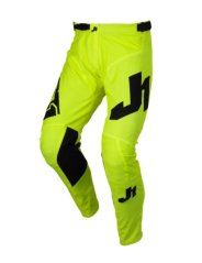Dětské moto kalhoty JUST1 J-ESSENTIAL fluo žluté