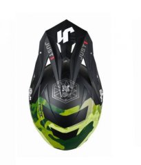 Moto přilba JUST1 J39 KINETIC matná camo army zeleno/černá