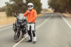 Moto kalhoty RICHA BRUTUS GORE-TEX šedé