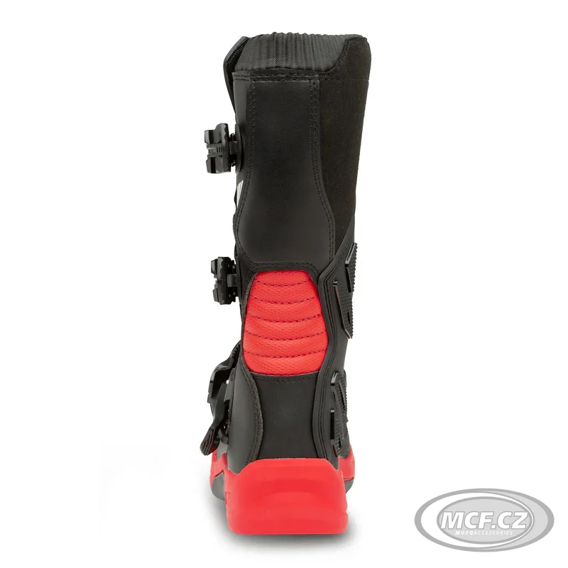 Dětské moto boty ELEVEIT X-PEAK černo/červené