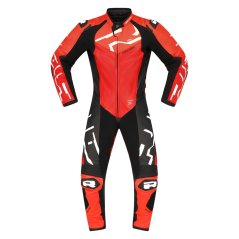 Moto kombinéza RICHA STRADALE GP jednodílná fluo červená