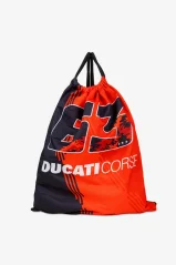 Sportovní vak Bagnaia 63 Ducati Corse červený 568907