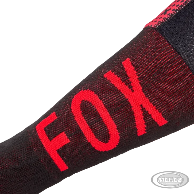 Nadkolenky FOX Flexair Fracture Kb Sock fluo červené 36366-110