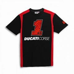 Triko DUCATI PB#1 BLACK LINE černé 98771033/472104